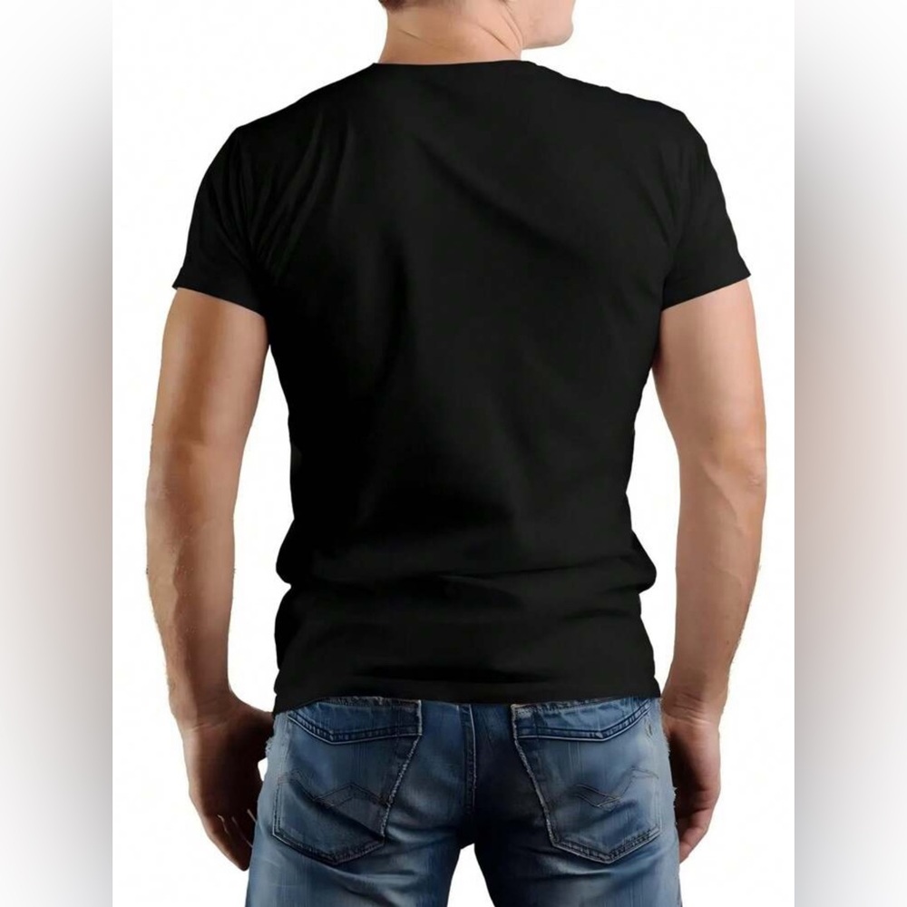 NWT-Black 'Made in the 80's' Graphic Tee unisex M - Picture 5 of 6